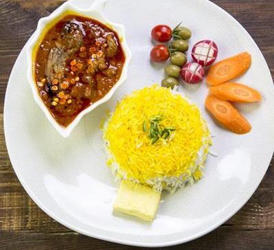 خوراک قیمه بادمجان